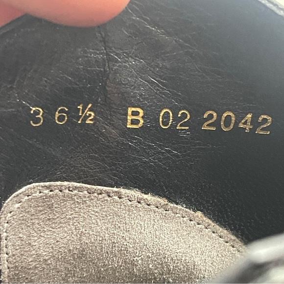 Robert Clergerie Black and Gold Heels in size 6 - Picture 8 of 8